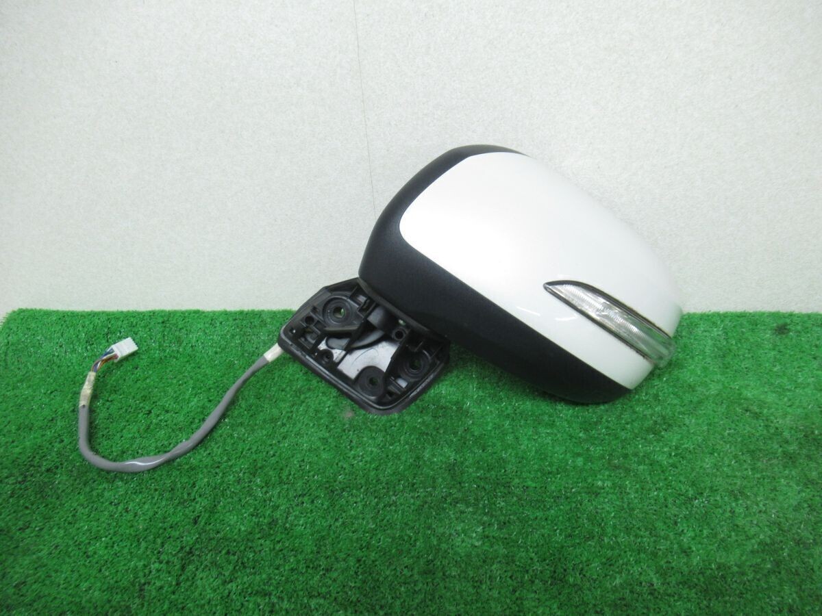 21 LA100S ムーヴ ◆ サイドミラー ドアミラー 左 パール // LA110S拍卖