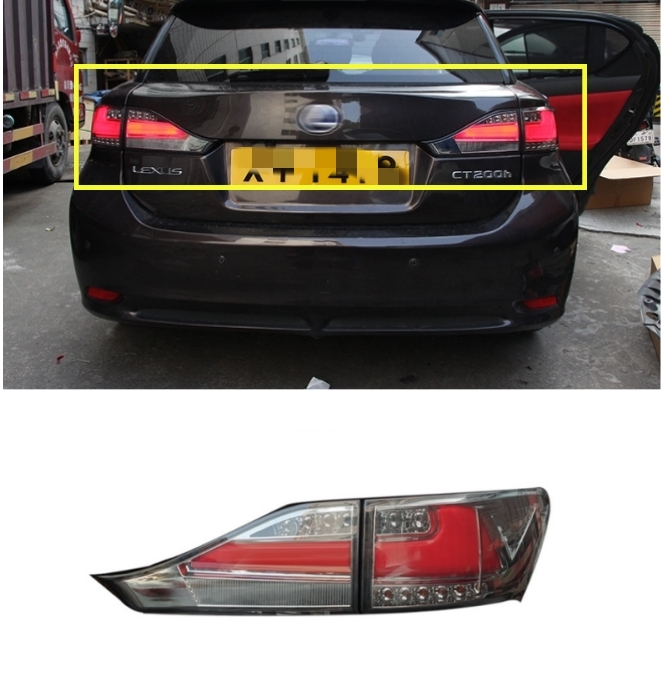 レクサス CT200h 2011-2017年 テールライト テールランプ 流れるウインカー ドレスアップ 外装カスタム拍卖