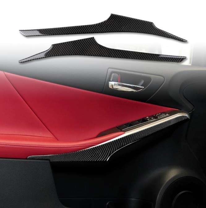 レクサス IS IS350 IS250 30系 2013年- 内装インテリアステッカー ドアトリムパネル カバー 拍卖