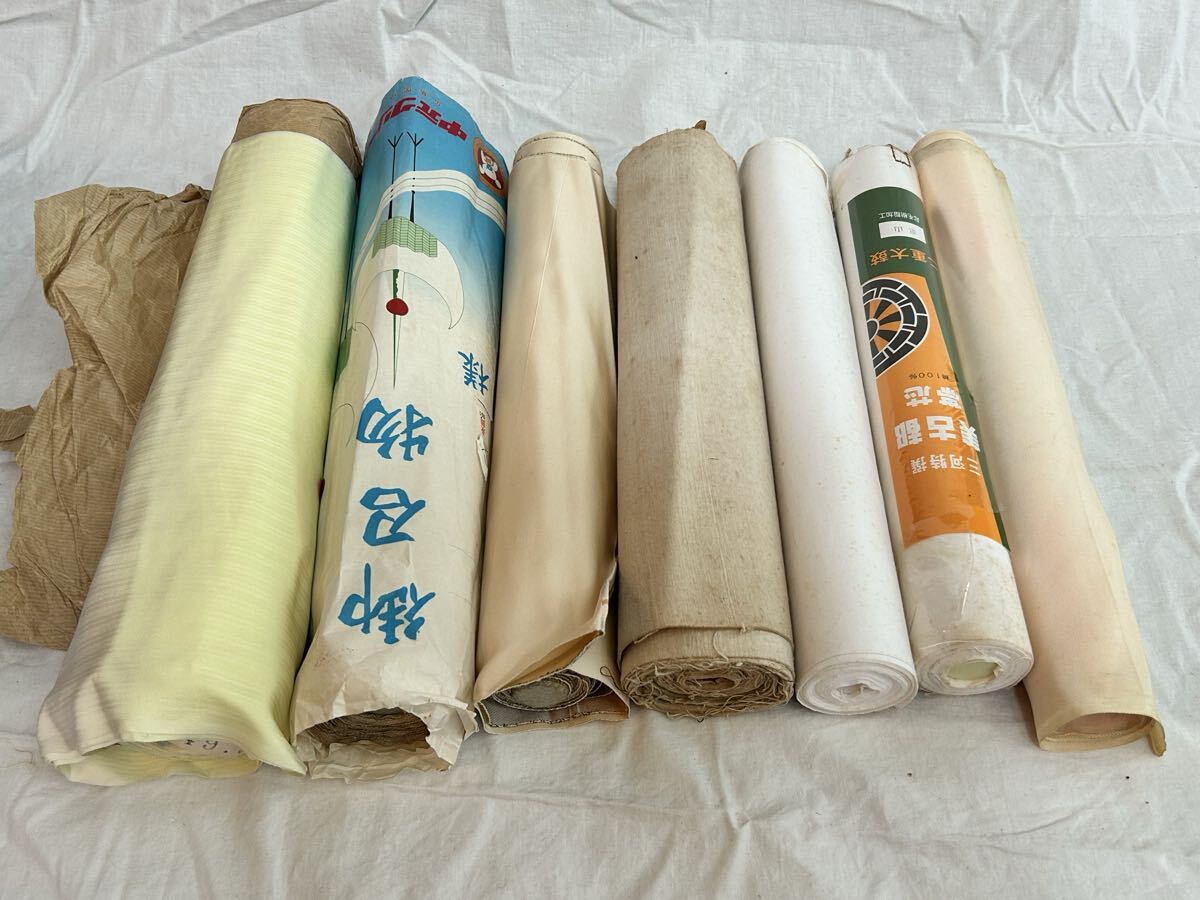 反物 7本 リメイク素材 リメイク 和服 和装 布地 ゆかた 着物 たんもの拍卖
