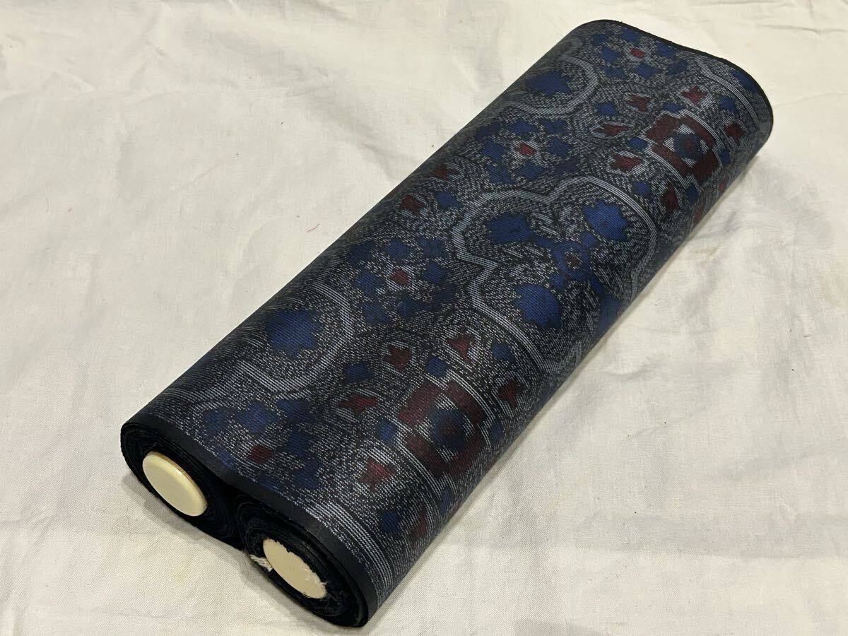 反物 大島 箱あり 未使用品 織物 着物 浴衣 リメイク 布地 まとめ売り 素材 昭和レトロ アンティーク 古布拍卖