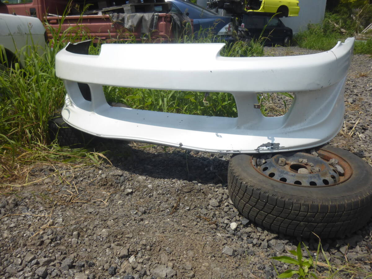 日産 S15 シルビア 社外 メーカー不明 フロントバンパー エアロ 管:P-208拍卖