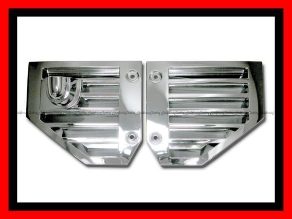 【即納/クローム】ハマーH2 サイド ベント カバー フロント ライト H2 メッキ マーカー ランプ サイドベンド ミラー パーク アンテナあり拍卖