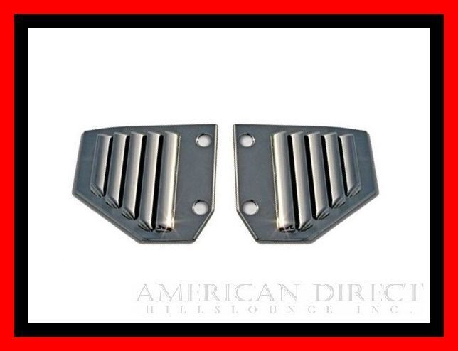 【稀少/ブラック/クローム】ハマーH2 フロント サイド ベント カバー サイドベント マーカー メッキ ライト ミラー シグナル パーク H2拍卖