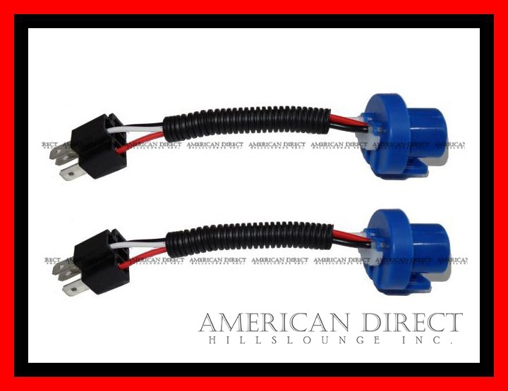 【アメ車/改善/2個セット】H4→HB1 変換 ハーネス ソケット バルブ 9004 ヘッドライト ランプ ディーラー車 ハマー ダッジ フォード ジープ拍卖