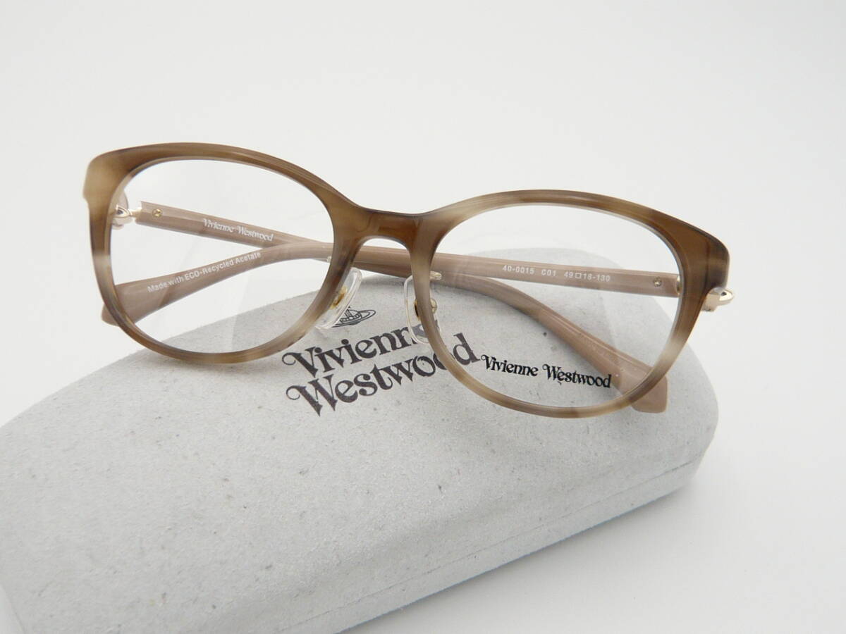 未使用 ヴィヴィアン ウエストウッド メガネ 40-0015-01-49 ② 正規品 フレーム 専用ケース付 Vivienne Westwood 拍卖