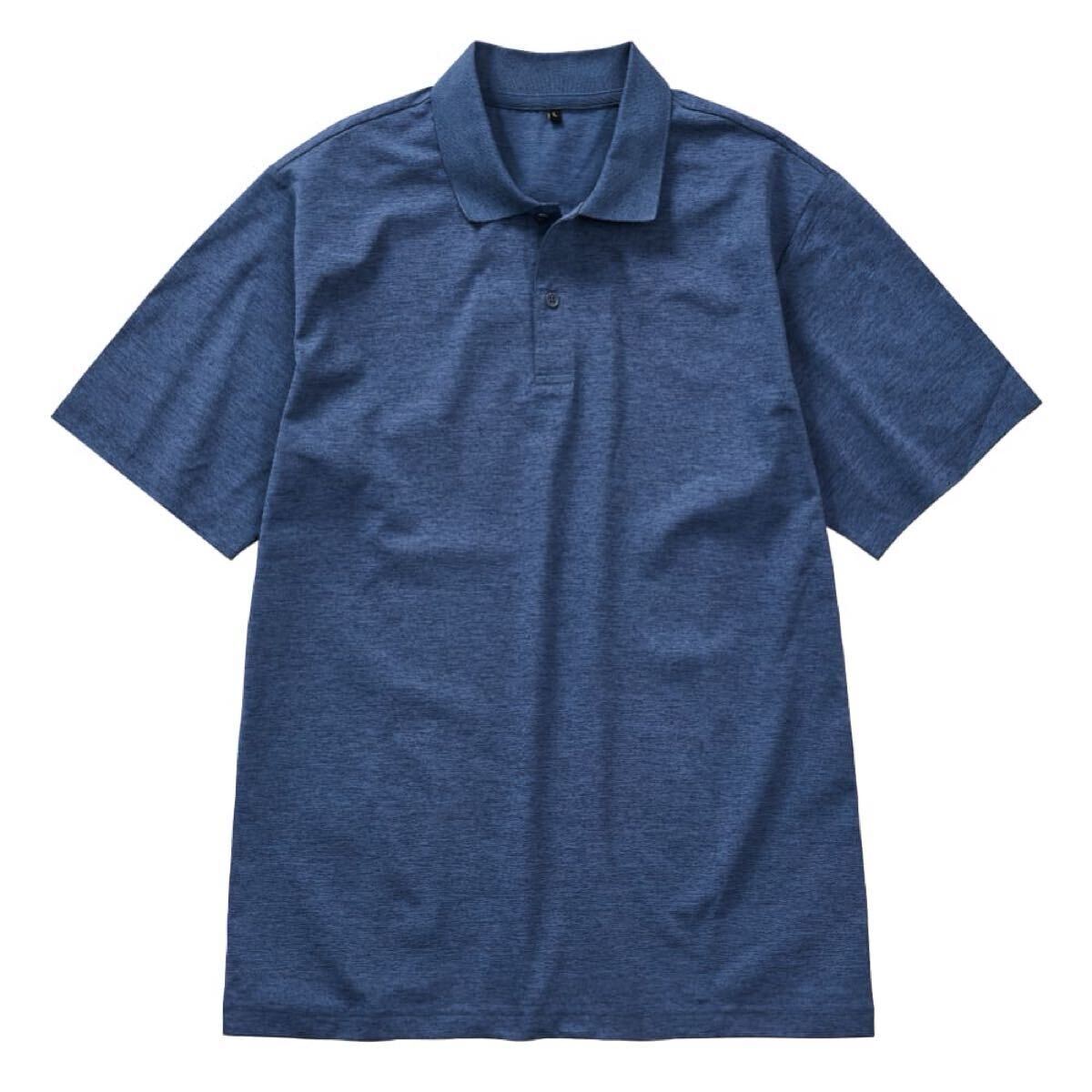 汗が染みても目立ちにくい 半袖ポロシャツ(春夏用)workman ワークマン ポロシャツ L 半袖拍卖