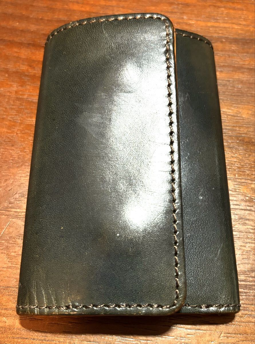 la GALLERIA(ラ・ガレリア)Laccato ラッカート キーケース メンズ 本革 牛革 青木鞄 レザー拍卖