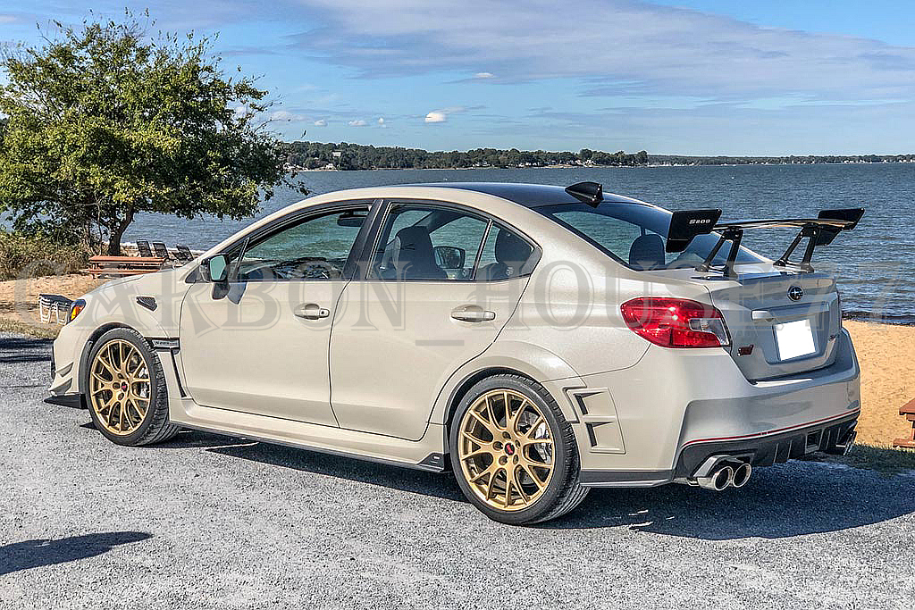★SUBARU WRX STI VA系 A/B/C/D/E 前期 後期 リア トランク ウイング スポイラー S208/S209型★各社メーカ純正色塗装込★2015-2019☆拍卖