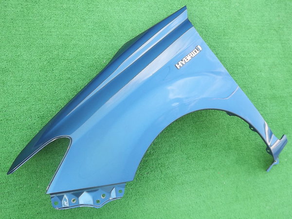 ☆送料安,ハイブリッド,中期/後期,ブルー★カローラフィールダーNKE165G左フロントフェンダーNRE161G/NZE164G/ZRE162Gアクシオ160,16青Re:P拍卖