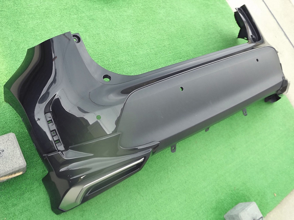 ★モデリスタ,リアスポイラー付,微傷,送料安,ブラックパール★ヤリスクロスMXPB10リアバンパーMXPB15リヤバンパーMXPJエアロ黒スパッツRe:P拍卖