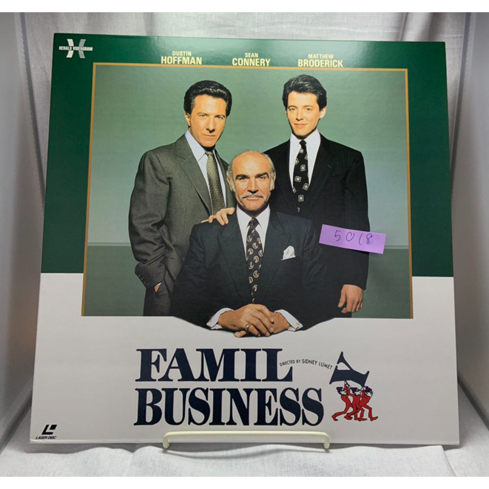 ファミリービジネス ショーン コネリー 映画 LD レーザーディスク ジャンク Movie Laser Disc【0778拍卖