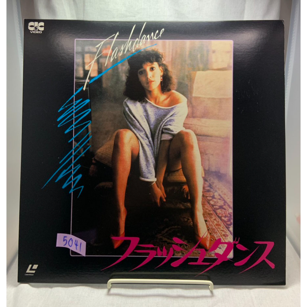 フラッシュダンス ジェニファー ビールス 映画 LD レーザーディスク ジャンク Movie Laser Disc【0801拍卖
