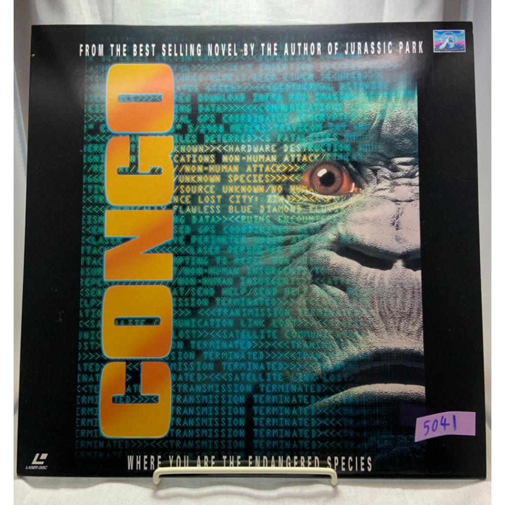 コンゴ ローラ リニー 映画 LD レーザーディスク ジャンク Movie Laser Disc【0802拍卖