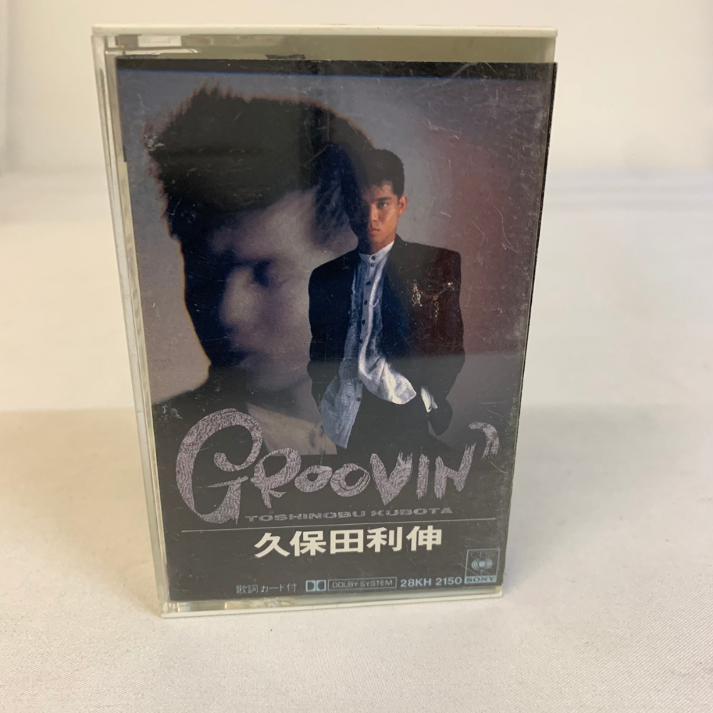 久保田利伸 GROOVIN TOSHINOBU KUBOTA カセットテープ 昭和レトロ 当時物 カセット【1627拍卖