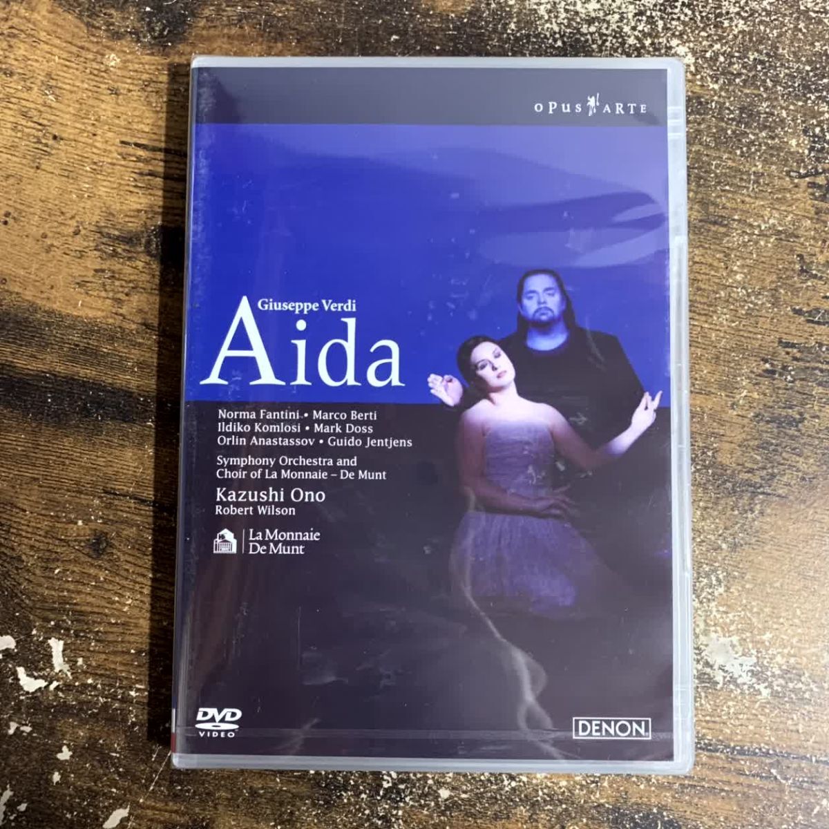 【未開封】DVD クラシック/ヴェルディ:歌劇「アイーダ」王立モネ劇場2004年 管理a33拍卖