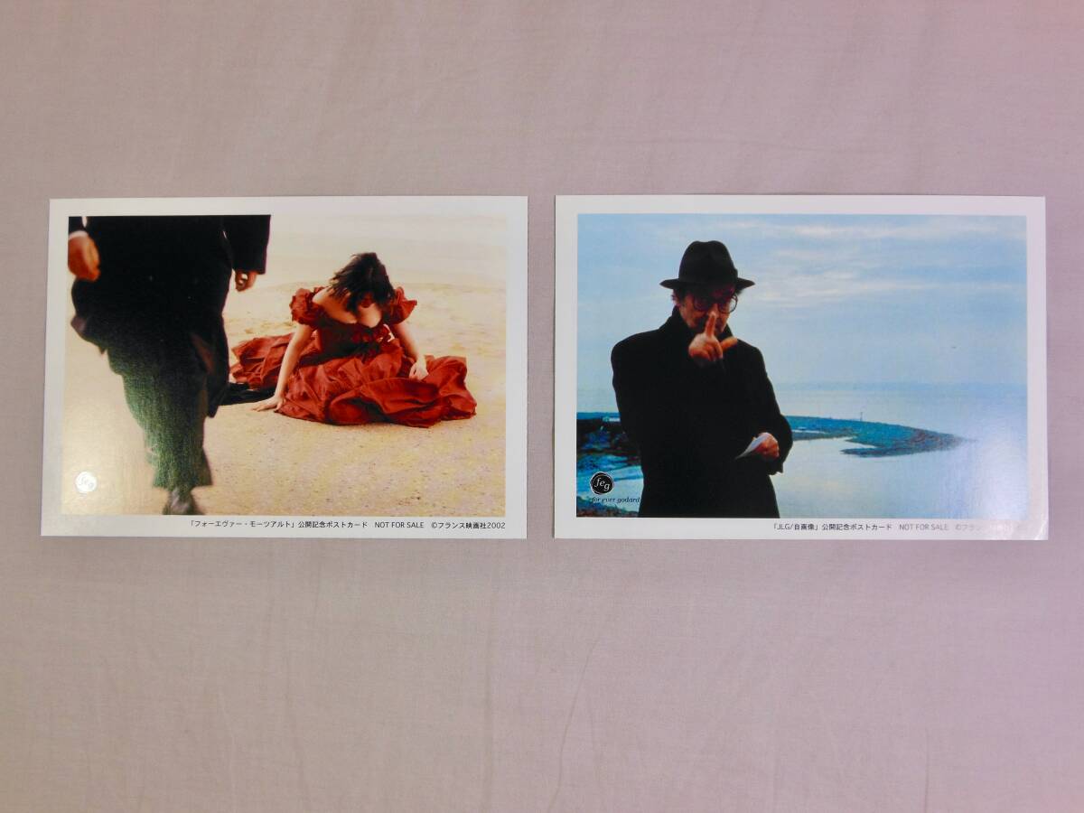 未使用 美品 ポストカード 非売品 ☆ ジャン=リュック・ゴダール ☆ フォーエヴァー・モーツアルト ☆ JLG/自画像 公開記念ポストカード 拍卖