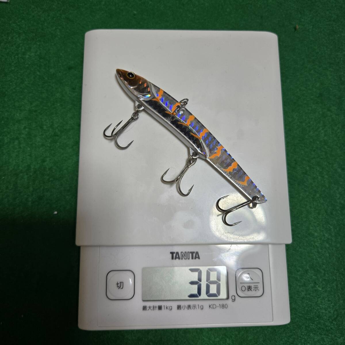 ジャッカル ビックバッカー 107 HW シルバーオレンジゼブラ フックカバー おまけ付き拍卖