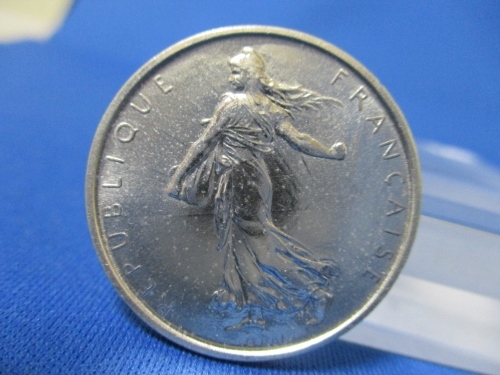 フランス 5フラン銀貨☆1962年/極美品/種を蒔く人/アンティークコイン/f0825-1拍卖