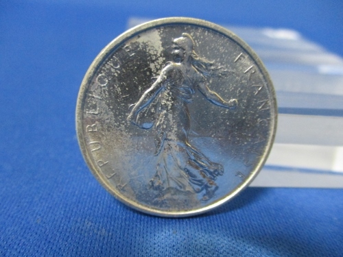 フランス 5フラン銀貨☆1963年/極美品/種を蒔く人/アンティークコイン/f0825-2拍卖