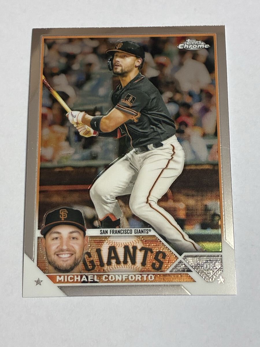 マイケル コンフォート MICHAEL CONFORTO 2023 TOPPS CHROME #219 DODGERS ロサンゼルス ドジャース 即決拍卖