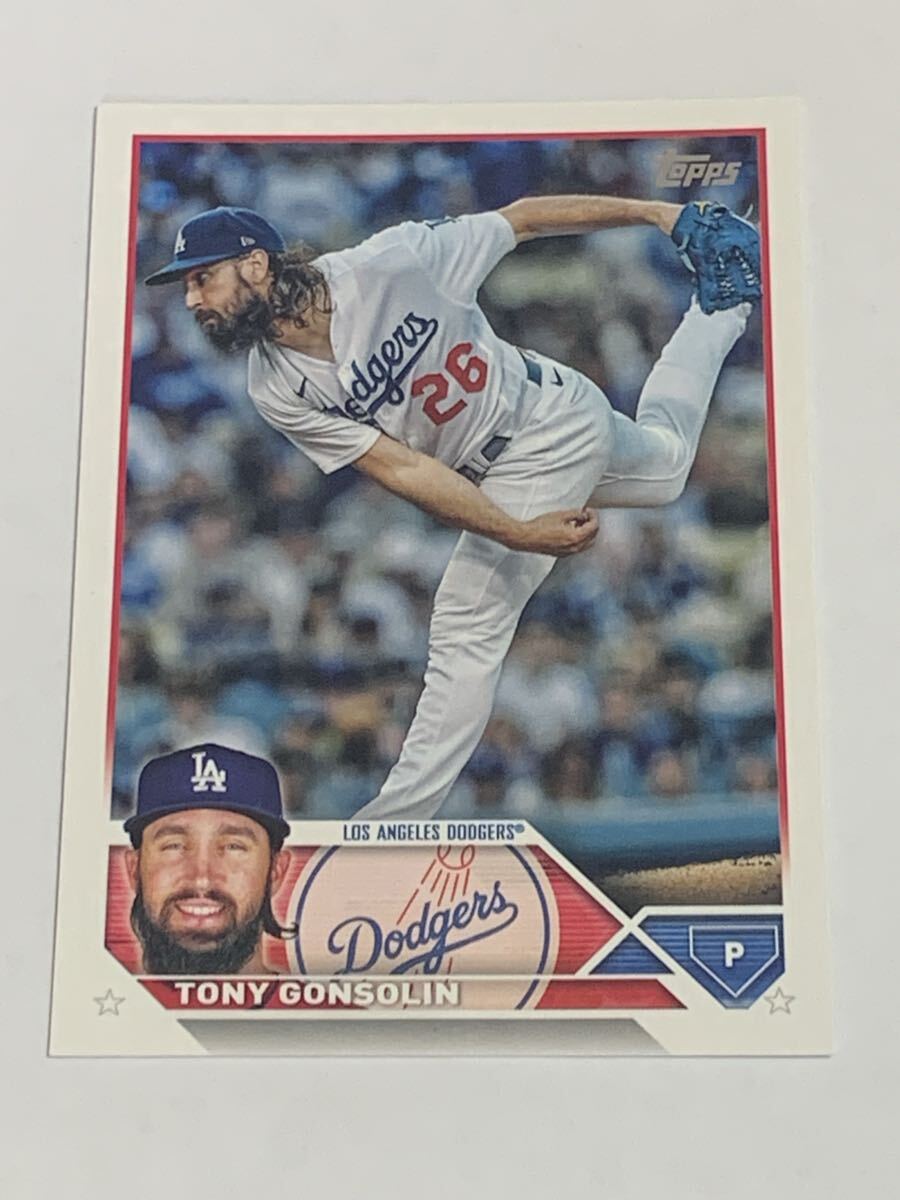 トニー ゴンソリン TONY GONSOLIN 2023 TOPPS SERIES 1 #202 DODGERS ロサンゼルス ドジャース 即決拍卖