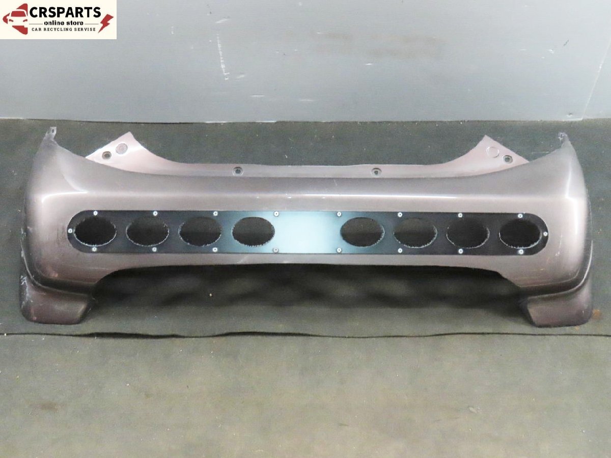 【即決】★送料込★ ライフ DBA-JB5 純正 ダクト加工 リア バンパー YR572M 中古 13528拍卖