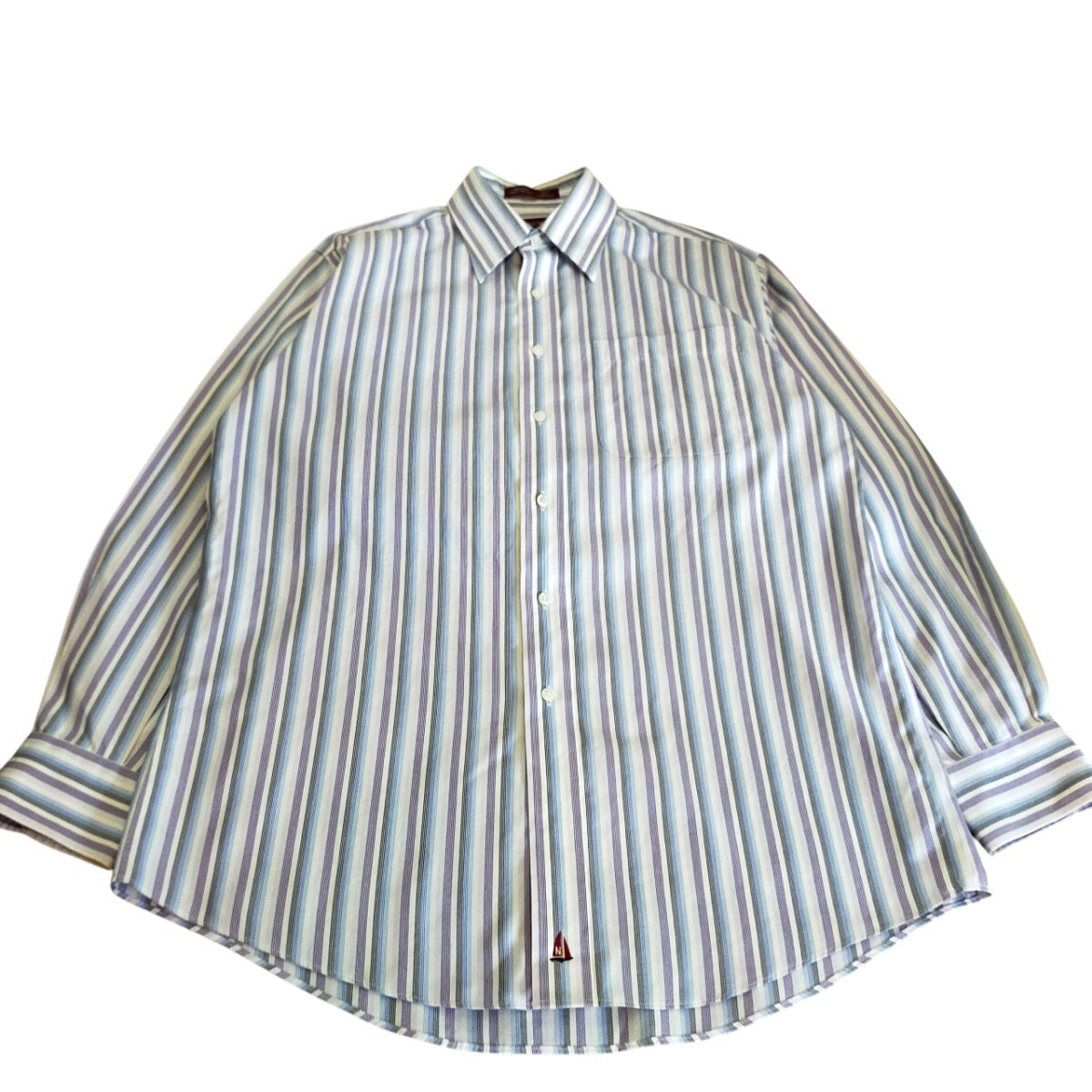 古着 nordstrom 長袖シャツ ストライプシャツ 00s~拍卖