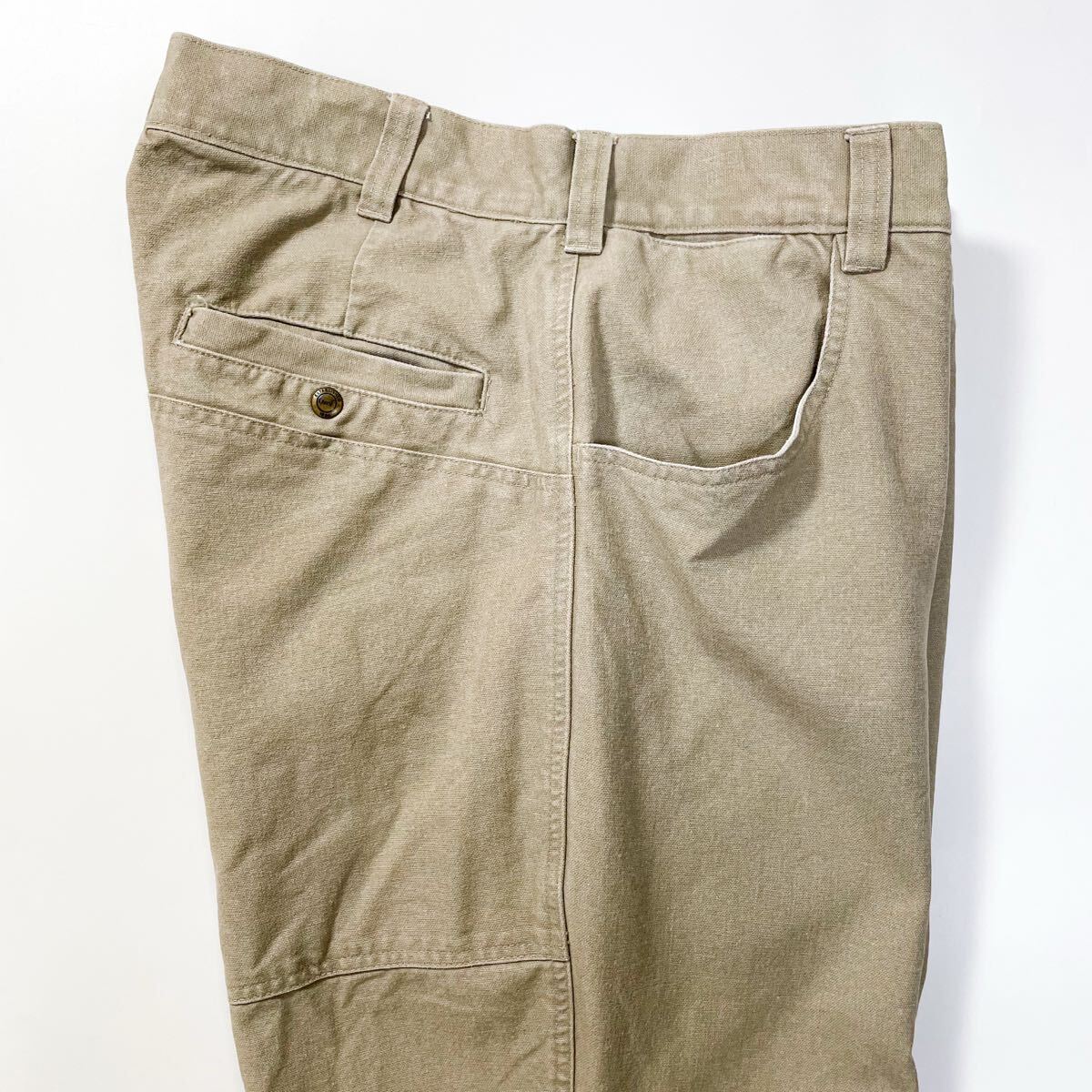 90s 80s Orvis オービス ダック キャンバス コットン ダブルニー ハンティング ビンテージ usa old 33×31 ワーク パタゴニア ペインター拍卖