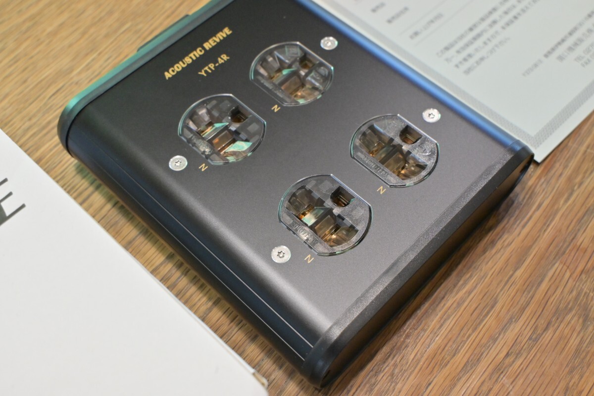 【美品】アコースティックリバイブ Acoustic Revive 電源BOX YTP-4R拍卖