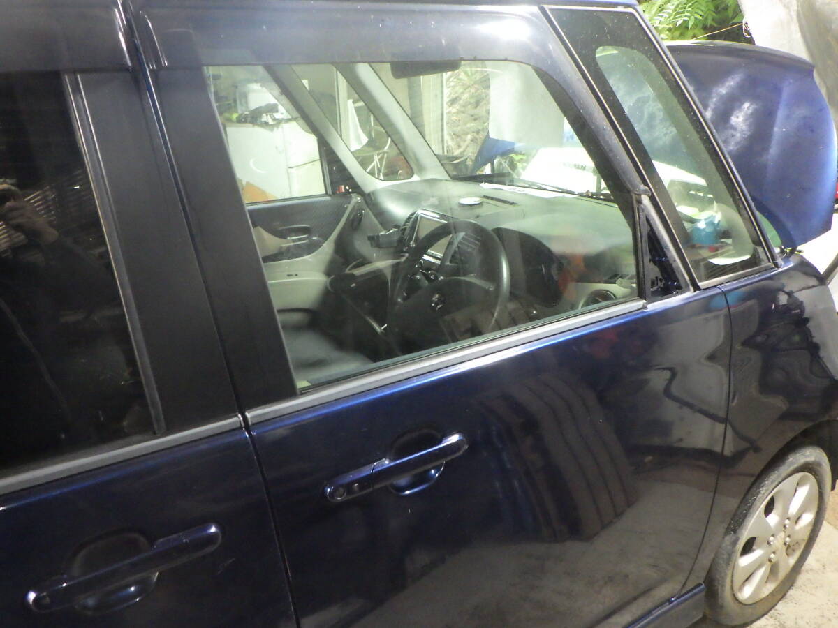 関00066 即決! MK21S パレット ZJP 紺 右フロントドア 運転席ドア 現車 部品取り車拍卖