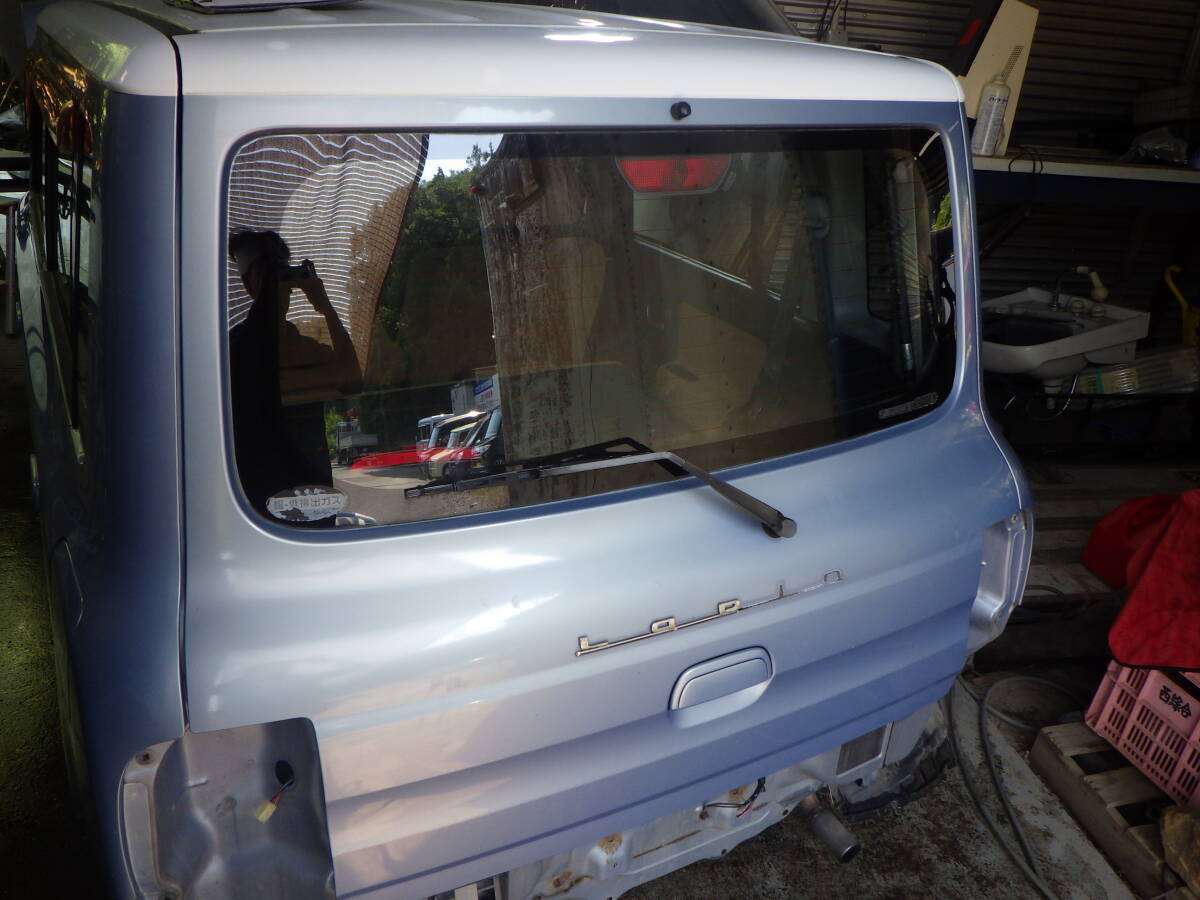 関00086 即決! HE21S アルトラパン ZE9 水色Ⅱ リアゲート リアハッチ バックドア 現車 部品取り車拍卖