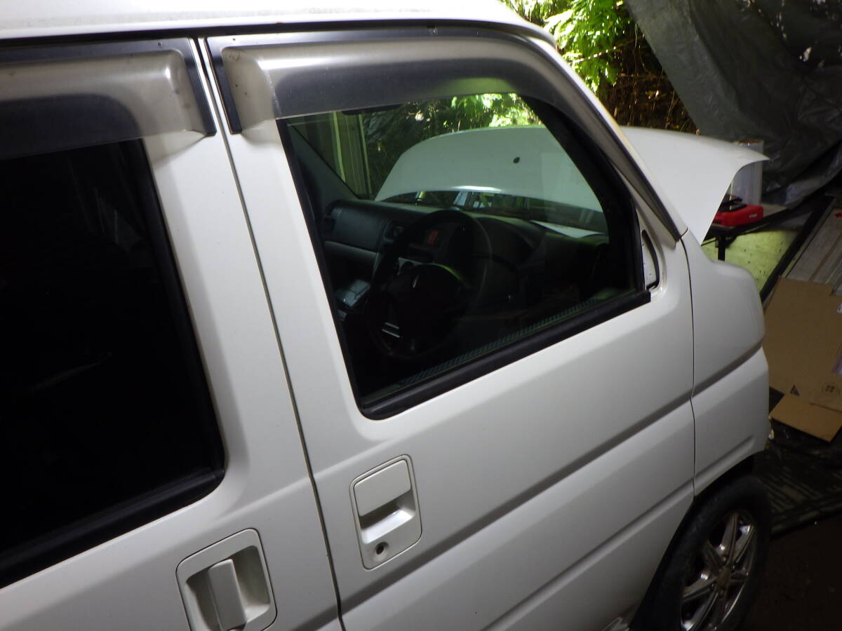 関00095 即決! HM3 バモスホビオ NH624P パール 右フロントドア 運転席ドア 現車 部品取り車拍卖