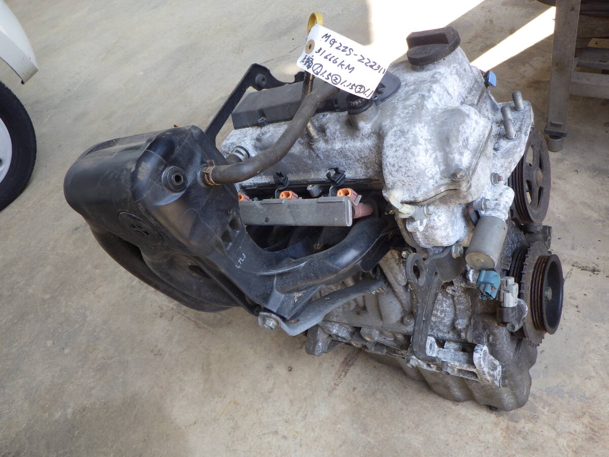 松C1 即決! MG22S モコ エンジン本体 MG22S-222311 31666KM拍卖