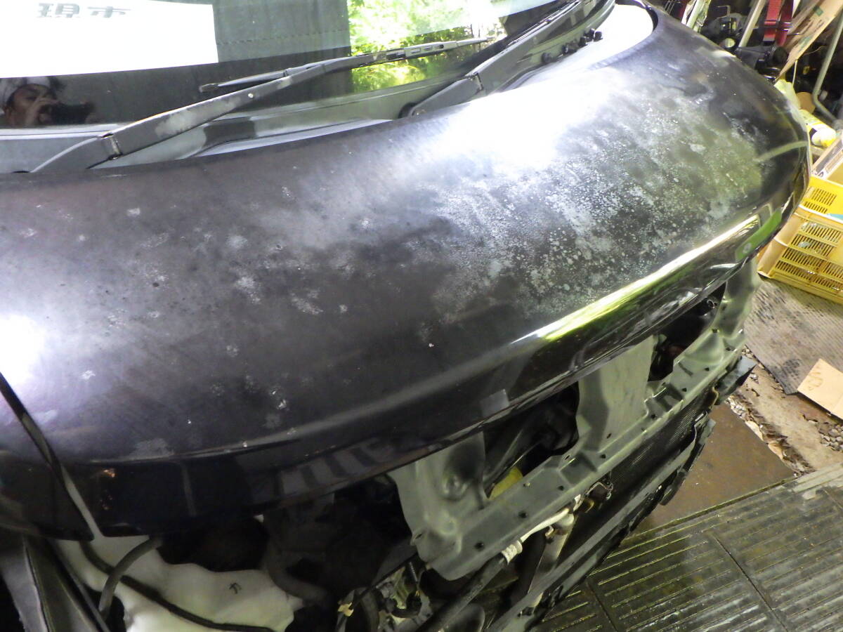 関00096 即決! JF1 N-BOX+ PB85P 黒 紫 ボンネット フード 現車 部品取り車拍卖