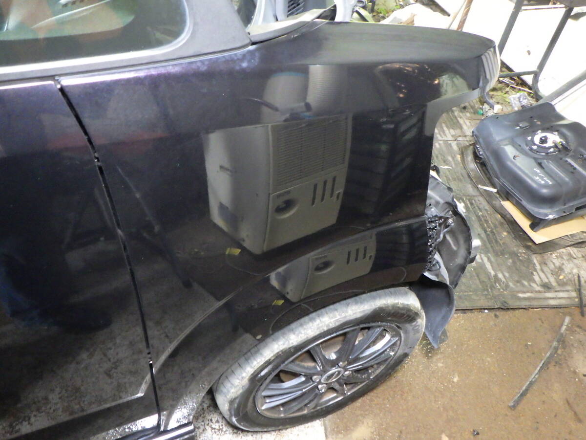 関00096 即決! JF1 N-BOX+ PB85P 黒 紫 右フェンダー 現車 部品取り車拍卖