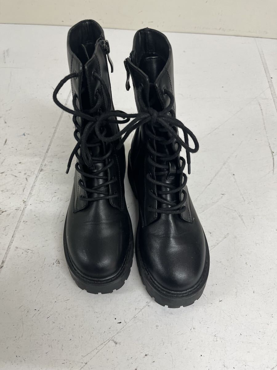 送料込み★NUOVO ブーツ ブラック レディースシューズ サイズ約23.0〜23.5㎝ #70831mi309拍卖