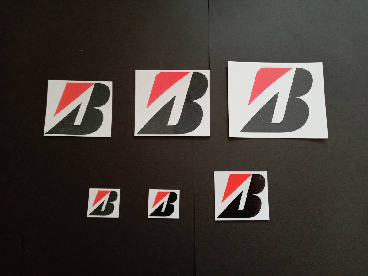 【6枚セット】BRIDGESTONE ブリジストン ステッカー タイヤ メーカー デカール 非売品拍卖