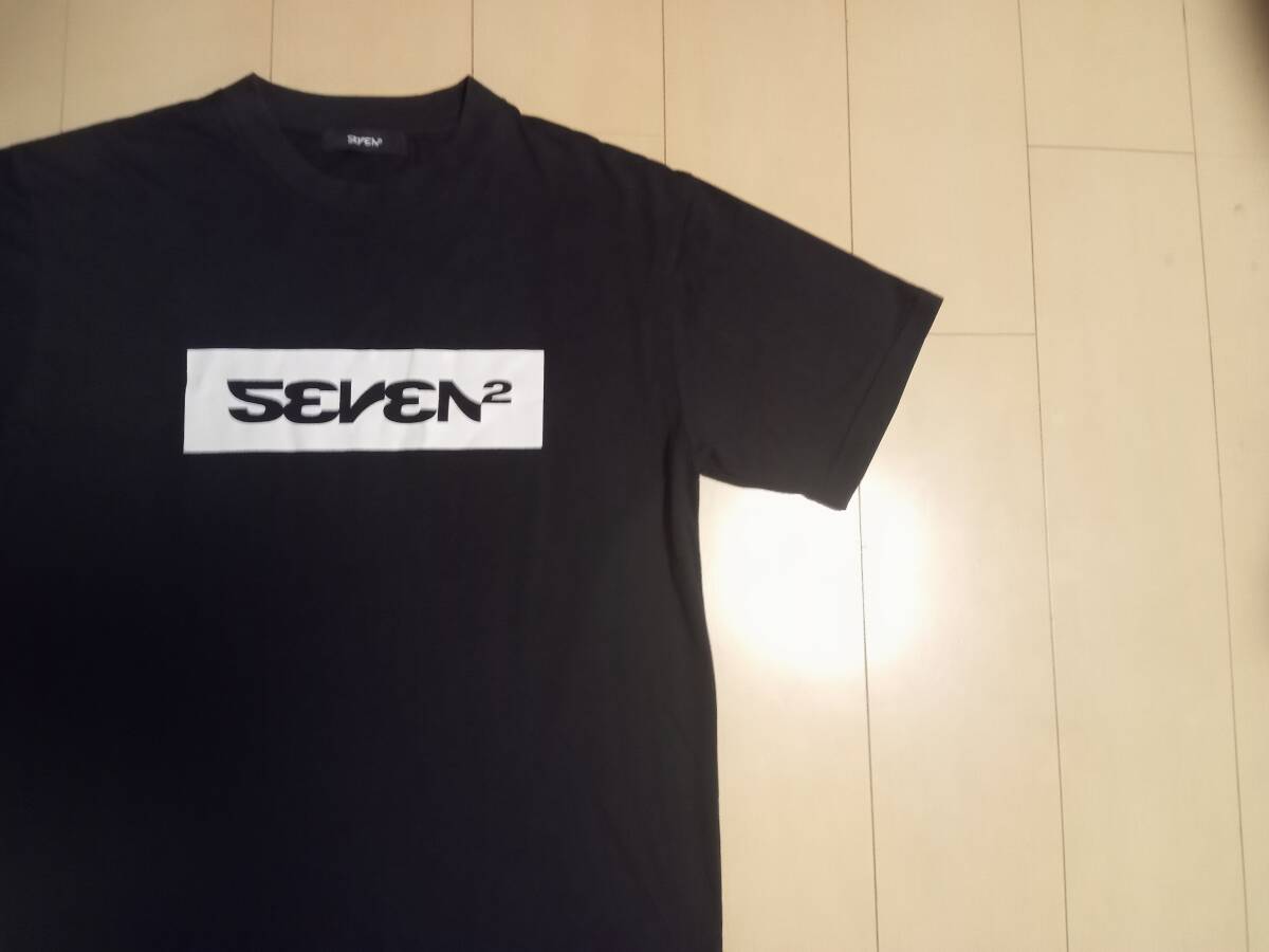 25美品【seven2】セブンツー Tシャツ 限定モノトーンモデル XLサイズ レア物 コレクション出品 拍卖