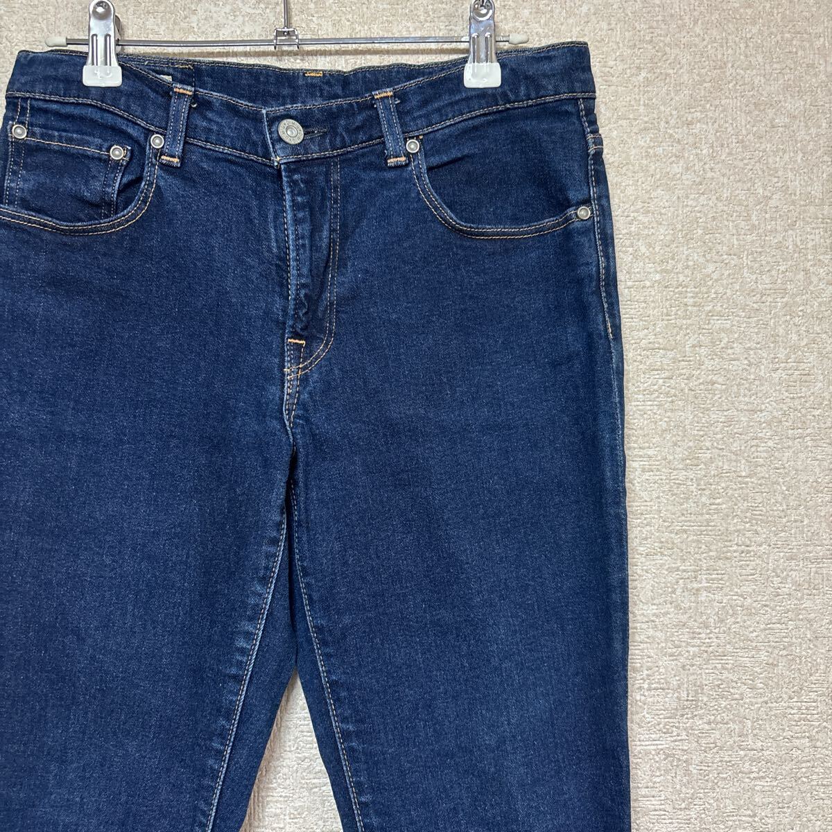 【岡山デニムブランド】 D.M.G ディーエムジー ドミンゴ 13-761D ストレッチ ストレートデニム 13-761D レディースSサイズ拍卖