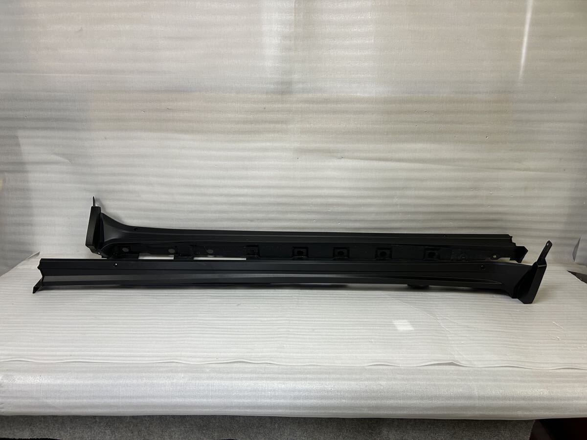11517 ハリアー MXUA80 85 サイドステップ サイドスポイラー 左右 素地 75860-48060 75850-48060拍卖