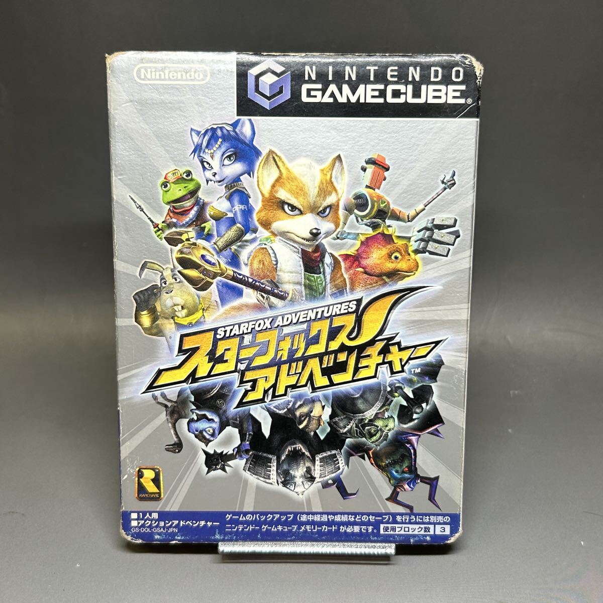 【GC】スターフォックス アドベンチャー 箱 ゲームキューブ 説明書・箱付き 任天堂 拍卖