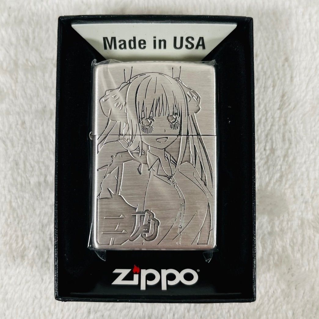 新品未使用 Zippo ジッポー 五等分の花嫁 二乃 両目刻印 シルバー 箱付き拍卖