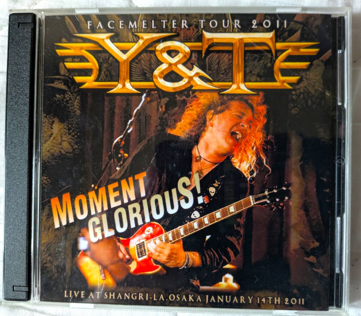 【同梱可】Y&T - MOMENT GLORIOUS!(2CDR) LIVE AT SHANGRI-LA,OSAKA JANUARY 14TH 2011拍卖