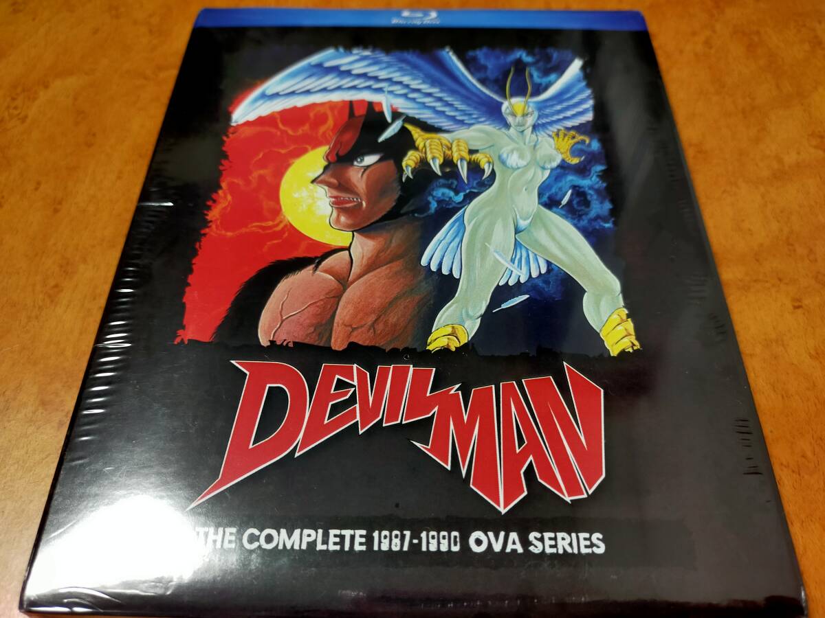 デビルマン 誕生編/妖鳥死麗濡編 未開封輸入盤Blu-ray 榊原良子/速水奨/水島裕/青野武/立木文彦/川井憲次/飯田つとむ/永井豪/小松原一男拍卖