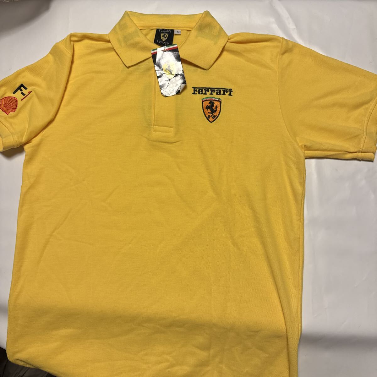 タグ付き 未着 フェラーリ ポロシャツ拍卖