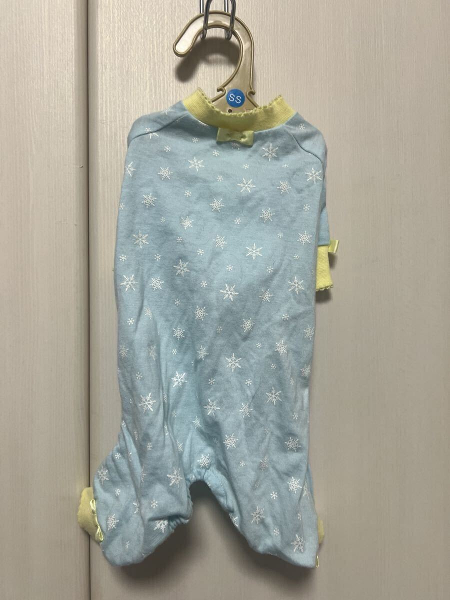 新品 ペットパラダイス ドッグウエア 犬 ペット服 Pety Heat 発熱性 水色 雪マーク 3Sサイズ拍卖