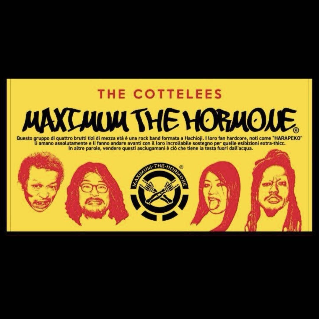 ■■送料込み■即決■新品■ マキシマムザホルモン バスタオル MAXIMUM THE HORMONE COTTELLEES 未開封 未使用 ■早い者勝ち■■3拍卖