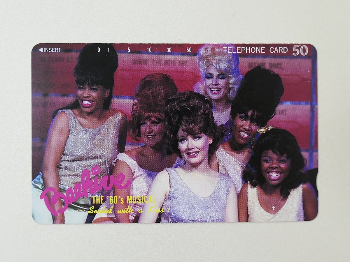 【572】 テレカ THE 60s music テレホンカード 50度拍卖