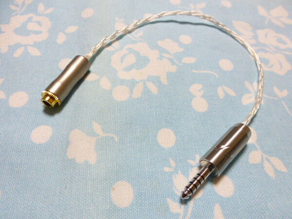 4.4mm5極 (メス) → 4.4mm5極 FT-7445 (R) FURUTECH ロジウム 変換ケーブル 6N純銀撚り線 八芯 ブレイド編 トープラ販売 20cm ( 延長 可能拍卖